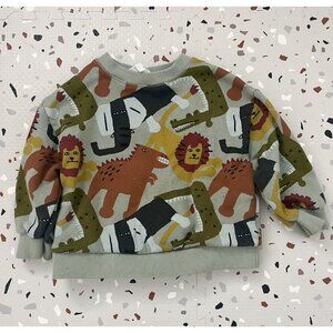 Zara Animal Print Sweater